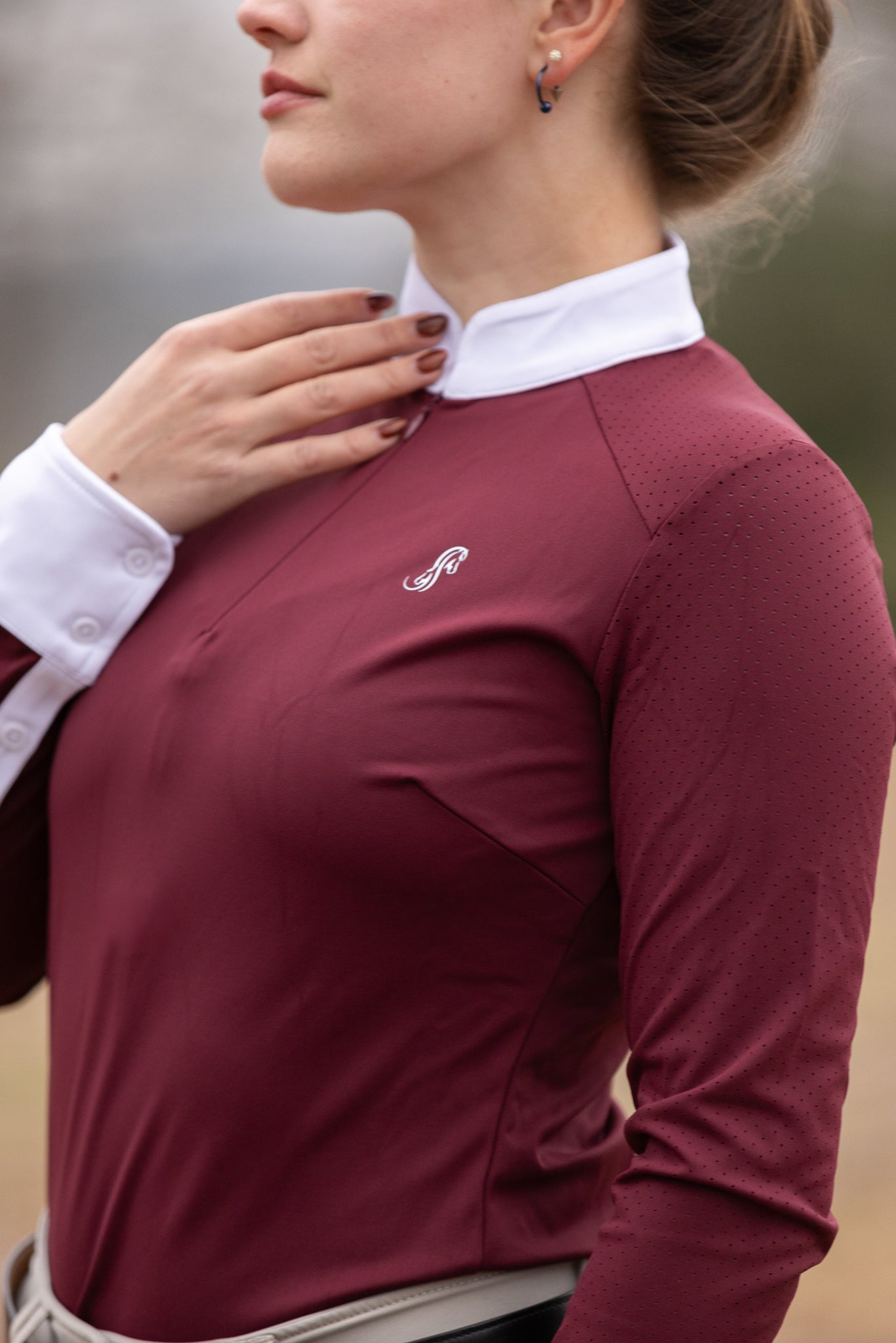 The Marian Show Shirt - Maroon