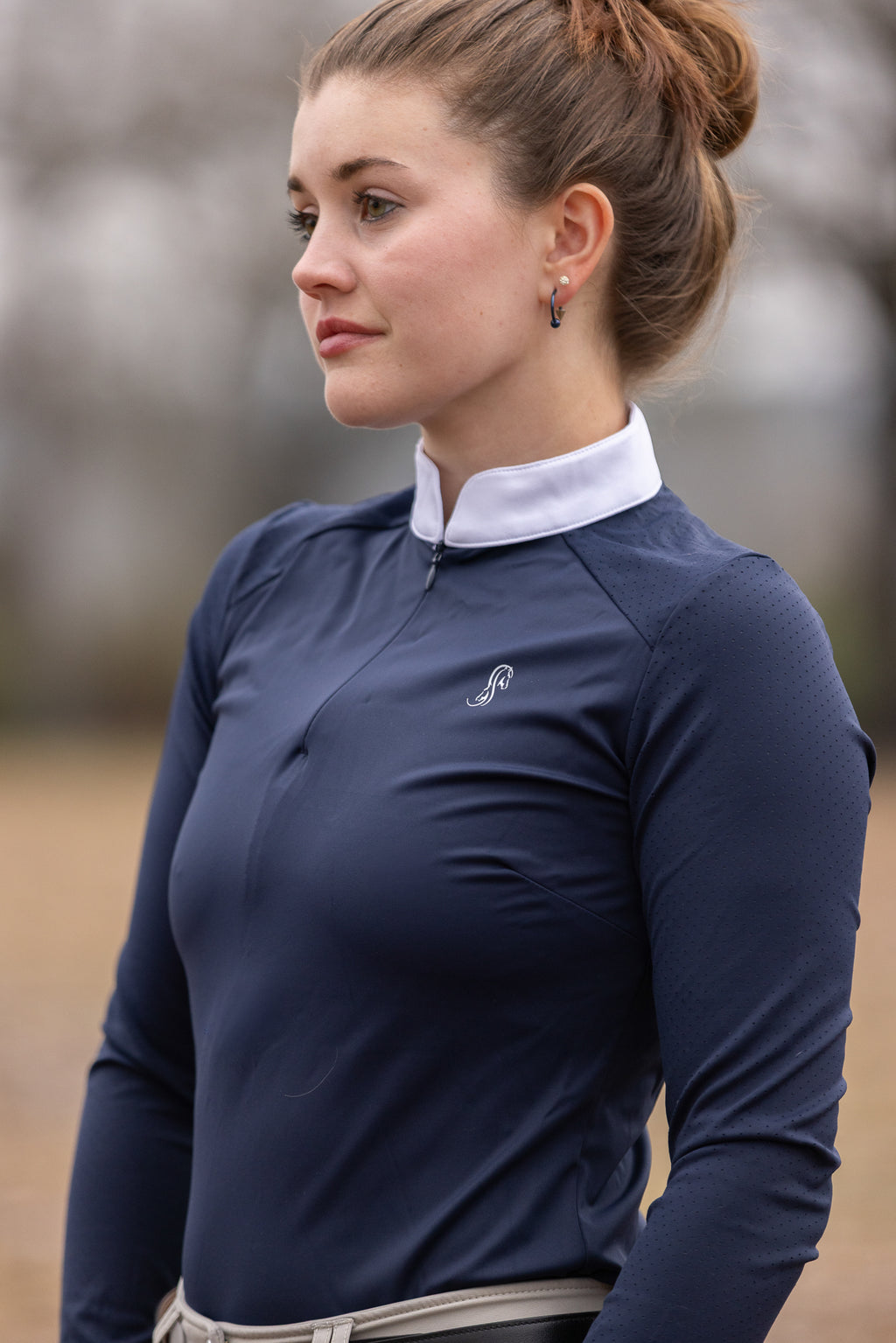 The Marian Show Shirt - Navy